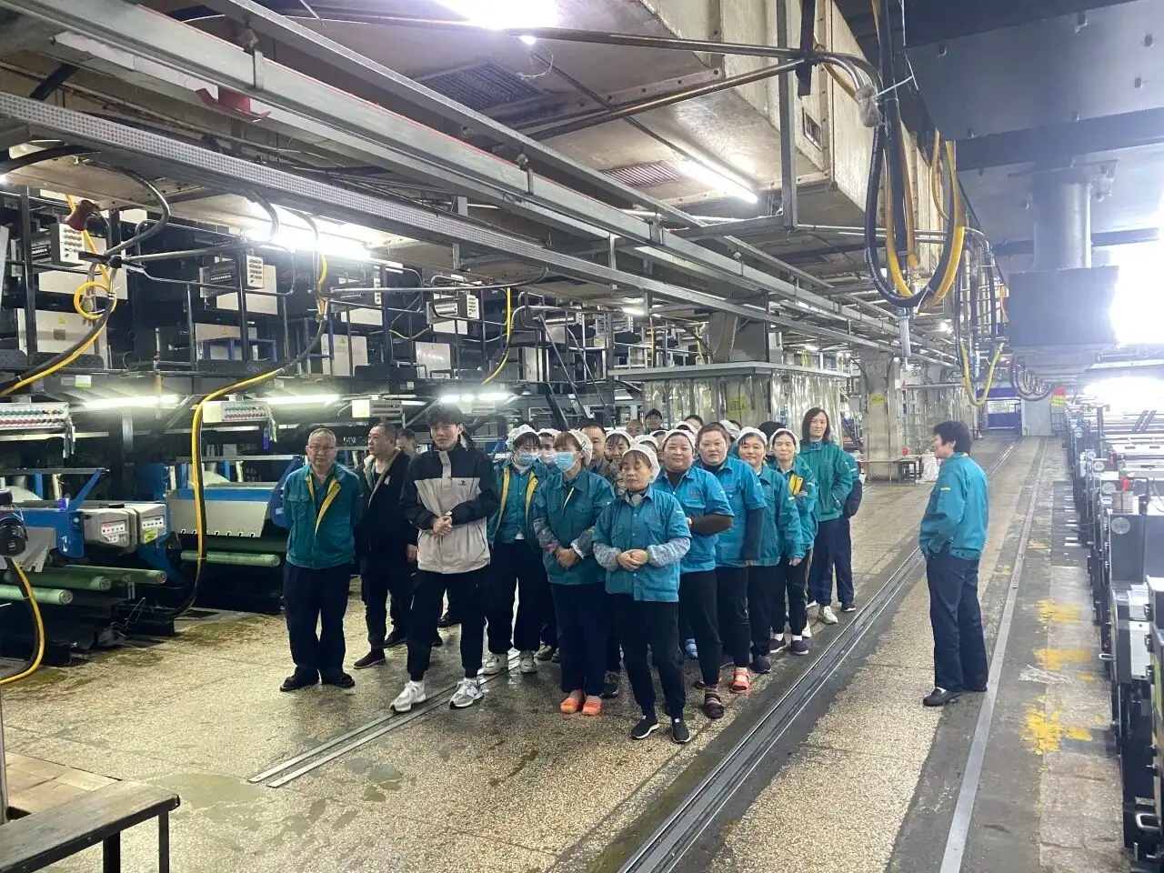 चांगशू पॉलिस्टर आपत्कालीन इव्हॅक्युएशन ड्रिल करते